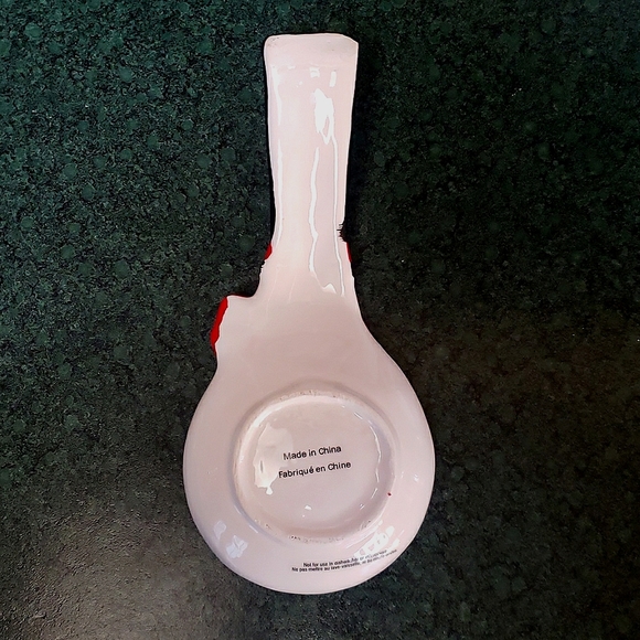 🔥3/$30🔥Holiday Ceramic Snowman Spoon Rest - Picture 3 of 4